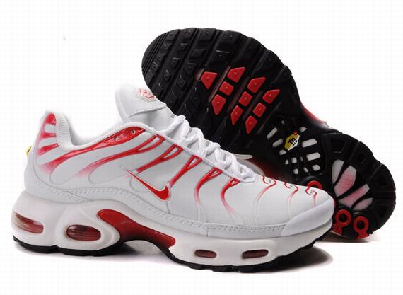 New Men'S Nike Air Max Tn White/Red
